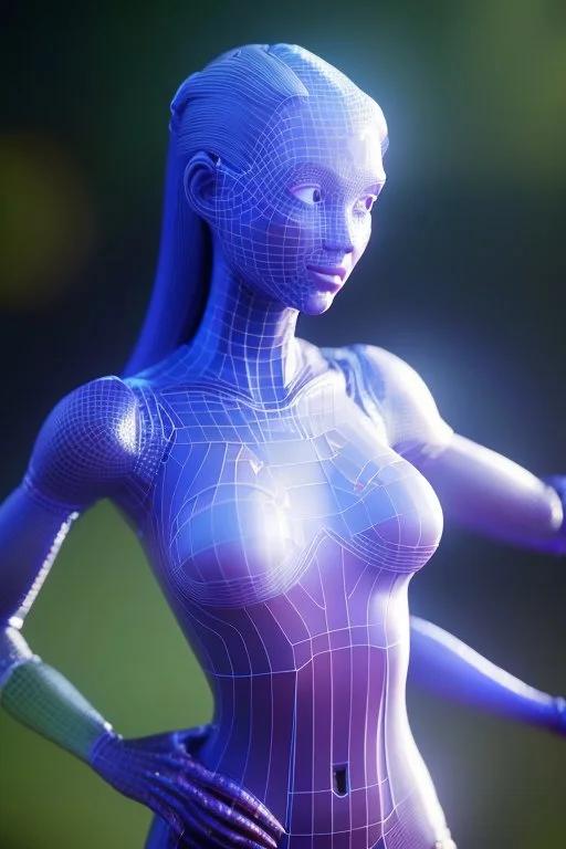 (masterpiece, best quality, highres:1.2), (intricate and beautiful:1.2), (detailed light:1.2), (colorful, front angle), up close futuristic matrix hologram , it's in the form of a 3D statue, emerged in the air, part of the hologram is a stunning anime female, dynamic action pose, emo, goth and dark theme, tight red dress(abstract art gallery background:1.3), (cinematic), ultra realistic kawai, mysterious look