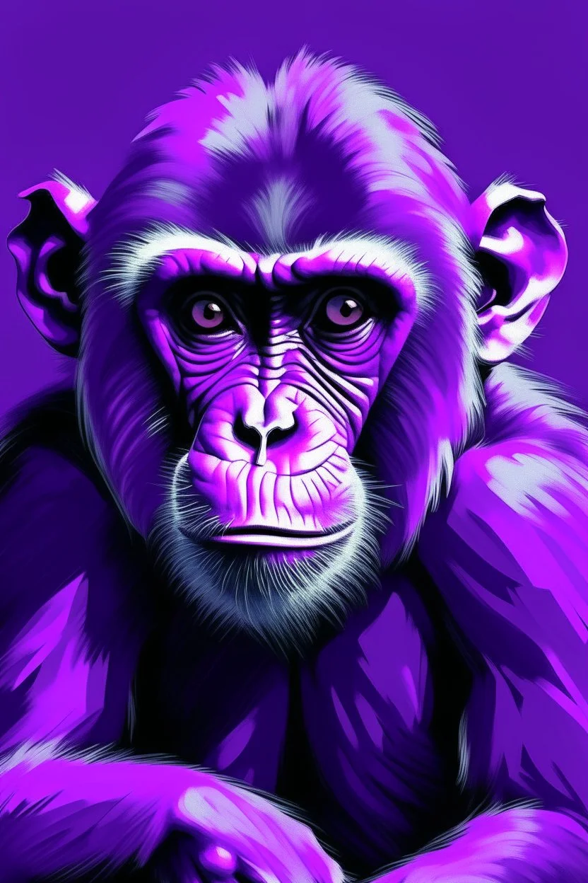 big purple monkey
