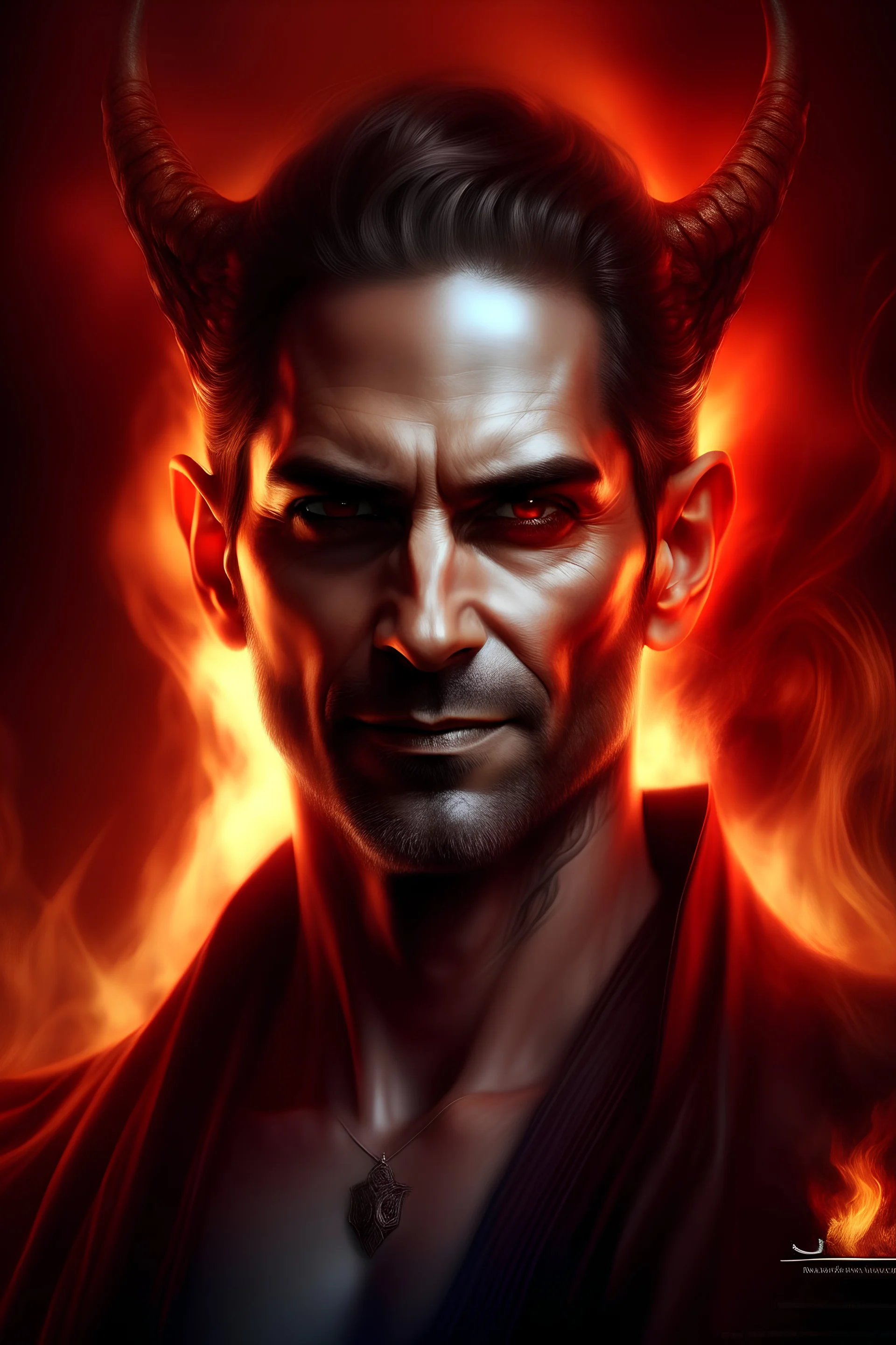 Beautifull Portrait of Lucifer