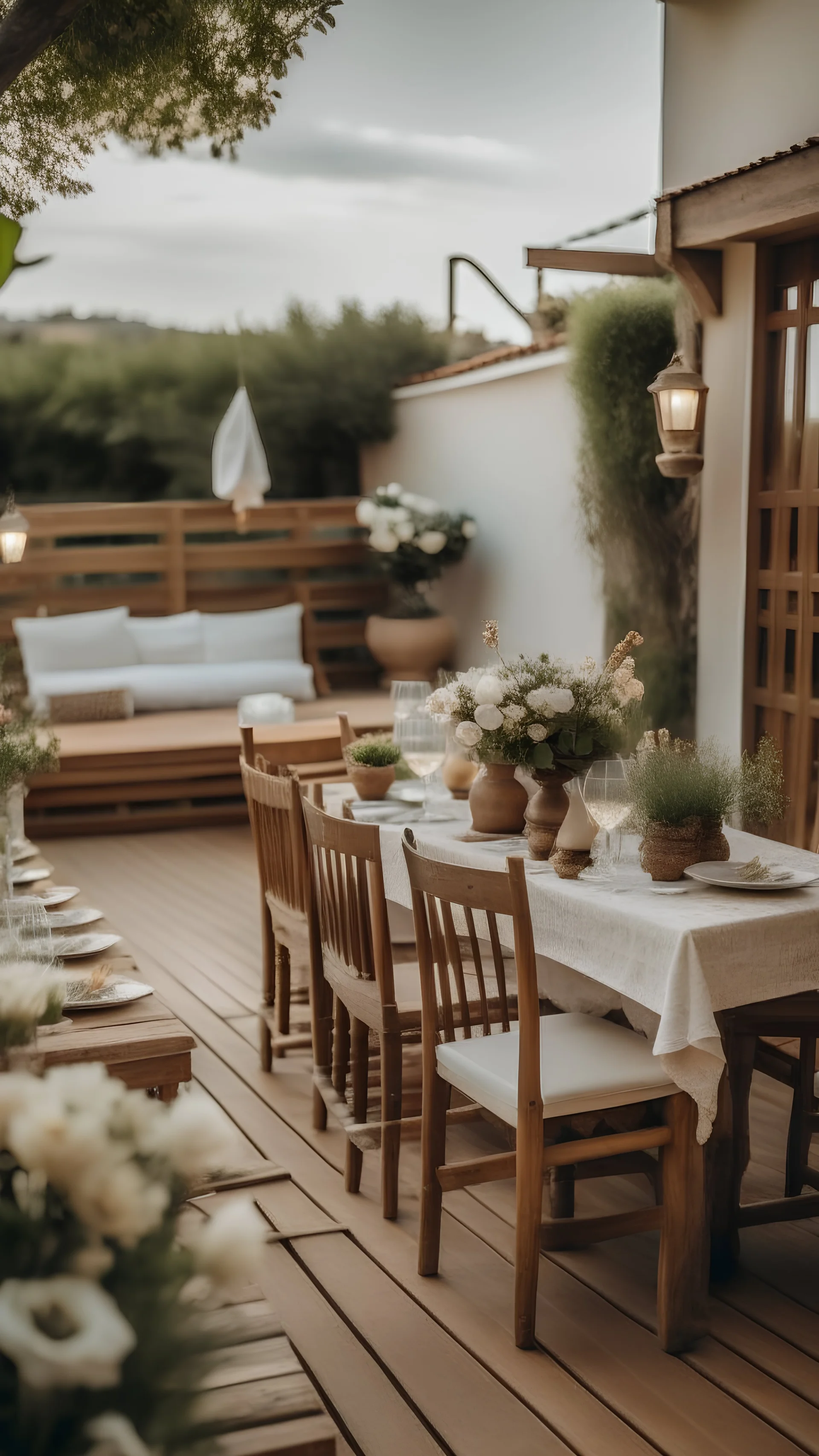 PROPUESTA DE MATRIMONIO EN TERRAZA RUSTICA