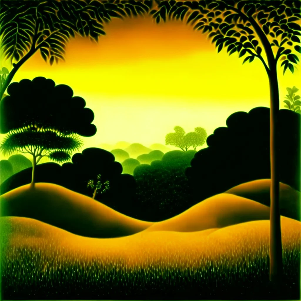 Sublime nature, Henri Rousseau