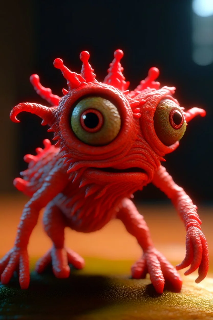 Cinnamon creature ,3d 4k octane render, smooth, sharp focus, highly detailed, unreal engine 5,