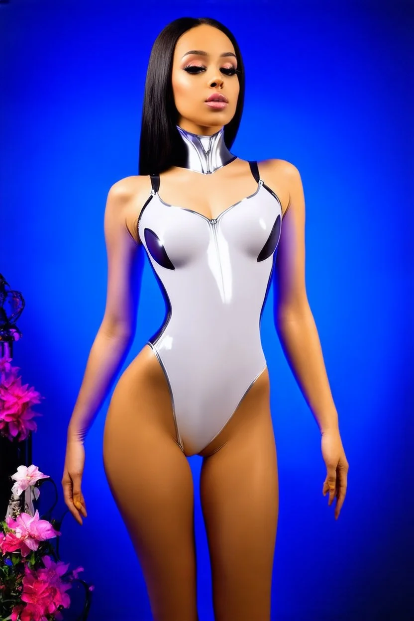 eve stellar blade, super high deffinition, body suit latex, front side on, very sweet, cute