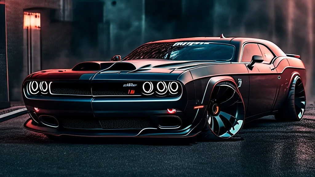 dodge challenger SRT Hellcat made by bentley, super detailed, 4K, Wallpaper