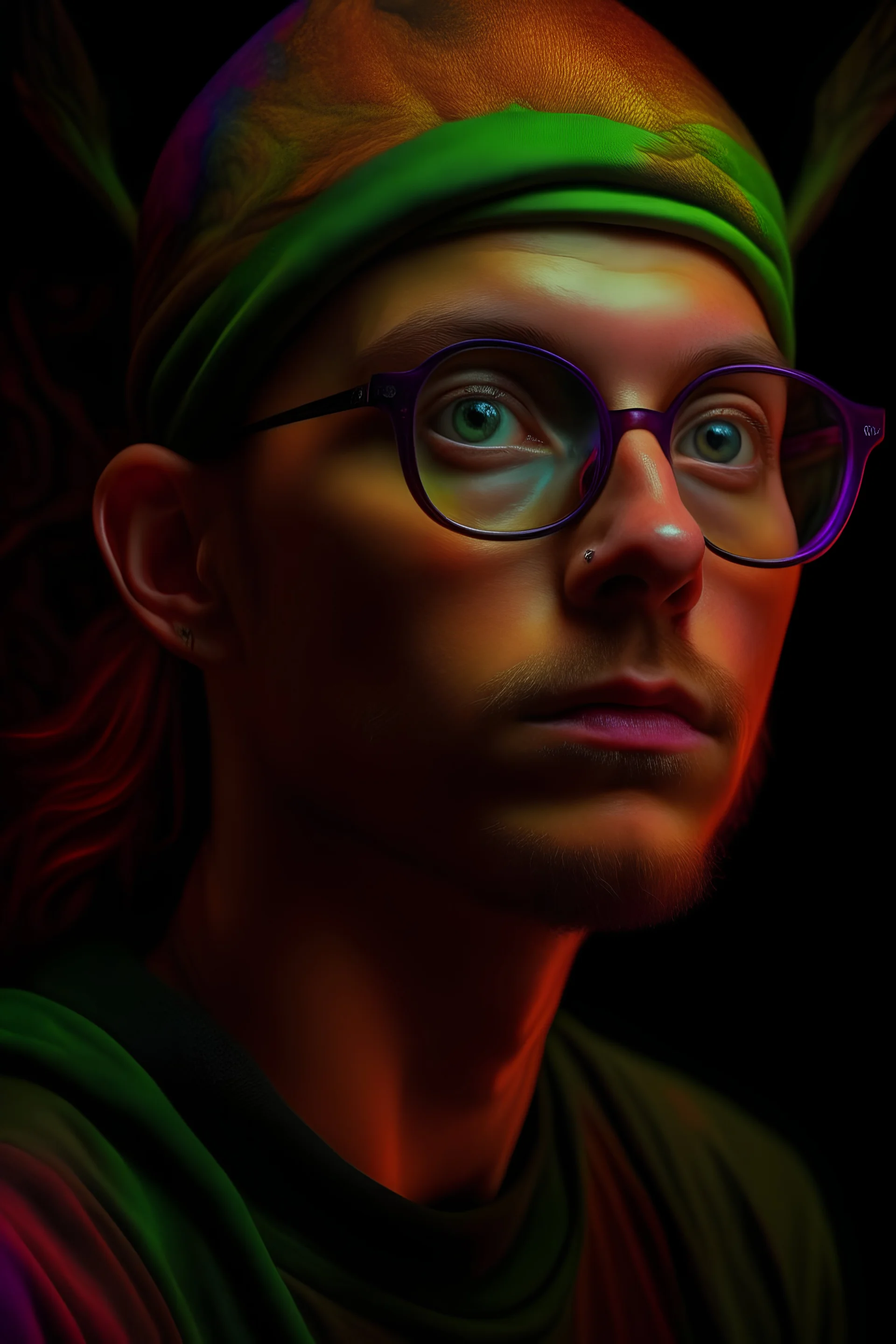 Kyle Konkiel, without glasses, Odd Nerd Drum Greg Rutkowski,Ross Draws Artgerm Martin Wittfooth, Luigi Spano, Mandy Jurgens, Close-up, Portrait, Photorealism, Vibrant colors, Lumen Reflections, Ornament, Time-lapse, Photojournalism, Translucidluminescence, Wide Angle, Double exposure, rich details, Ultra-HD This is the first time I've seen this film in a while.
