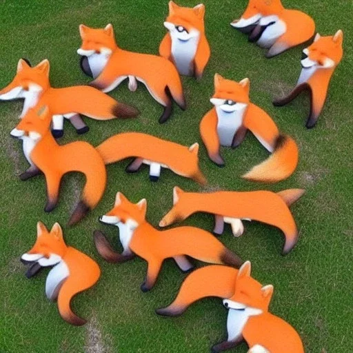 So many Foxes