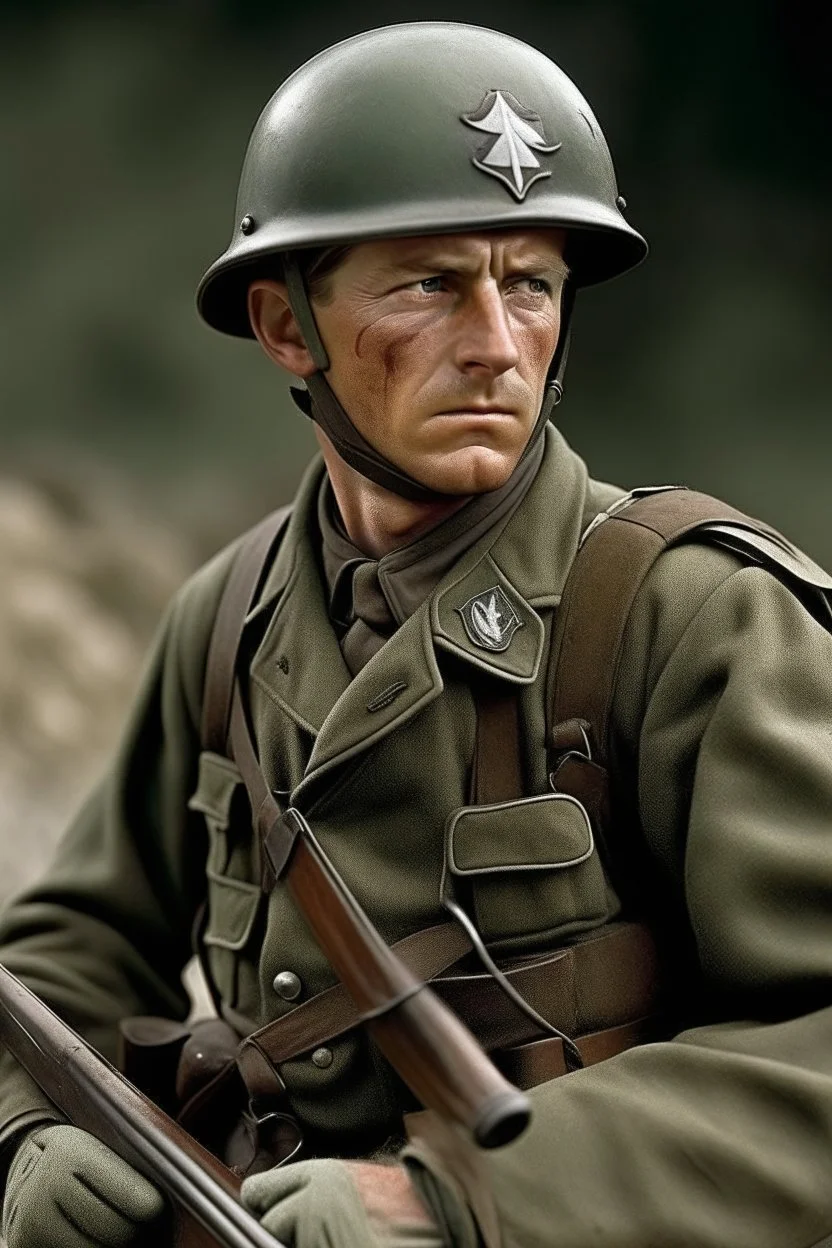 a 1943 German Solidier