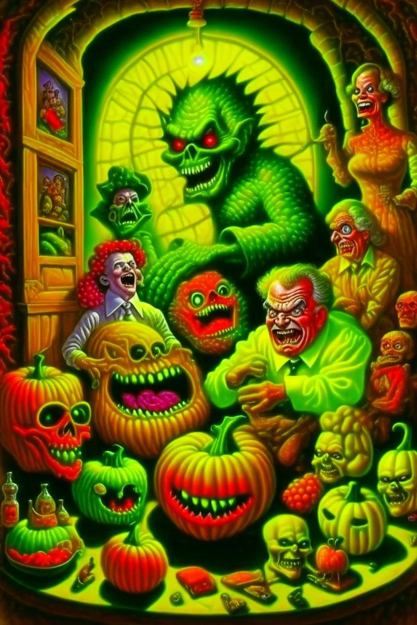 Halloween Art by, Robert Williams, Todd Schorr, Alex Alemany