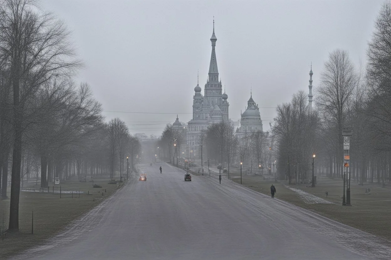 стимпанк город, двор