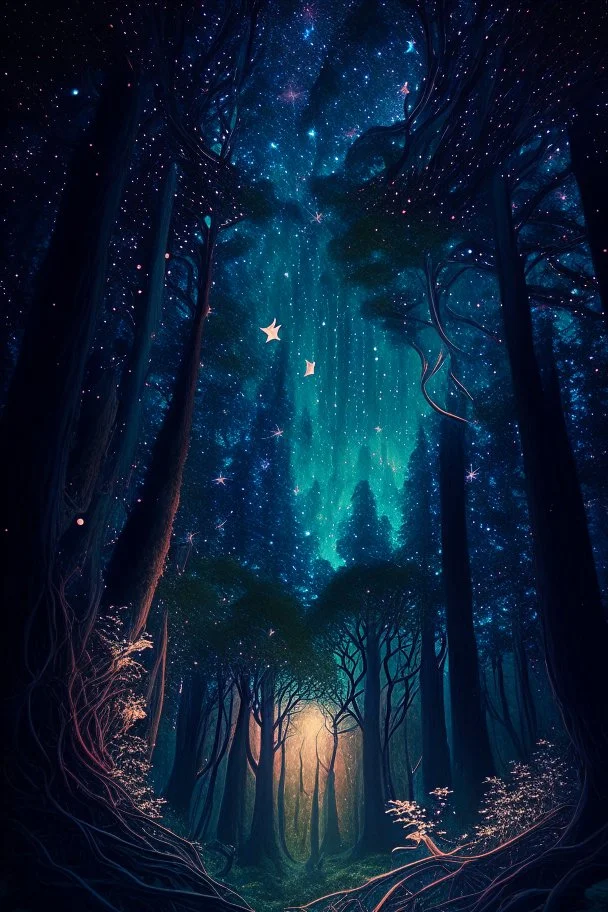 Celestial forest