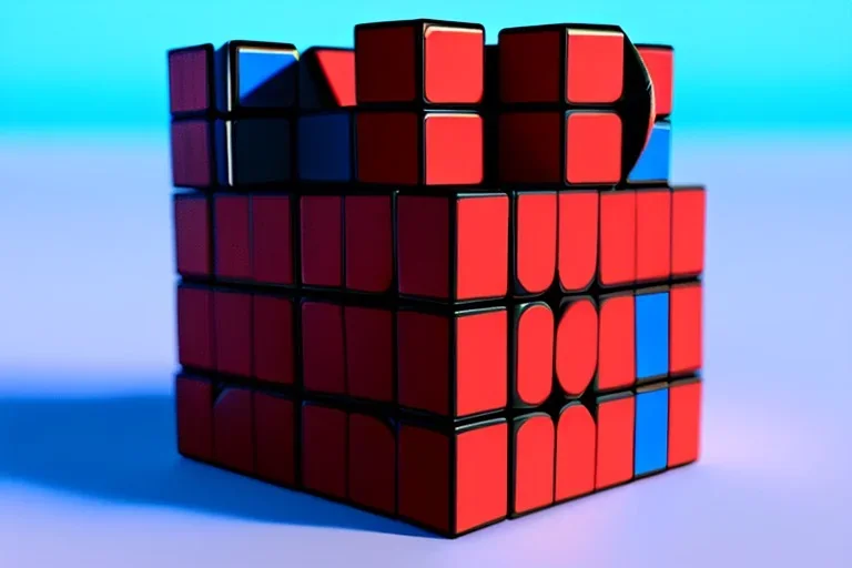 Rubiks cube skyscraper