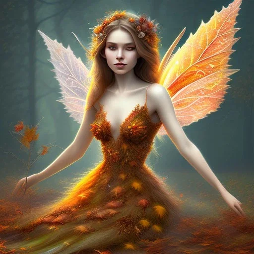 Autumn fairy