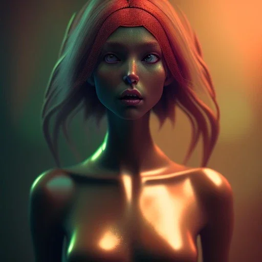 plant girl, fantasy art, octane render, redshift render,ambient lighting, dramatic lighting