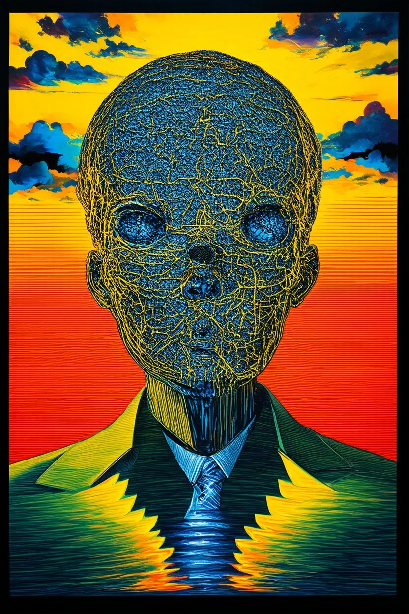 no future for you; neo-surrealistic optical art