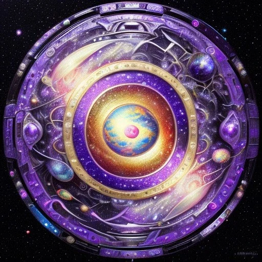 3d cosmos, galaxy Milky Way, jewel, precious stones, shiny, beautiful rich and destroyed planet, detailed yin and yang symbol, shiny, intricate, gorgeous, ultrafine detail, hyperrealism, trending on artstation, sharp focus, intricate details, highly detailed, by greg rutkowski, glowing, glitter, complementary colours