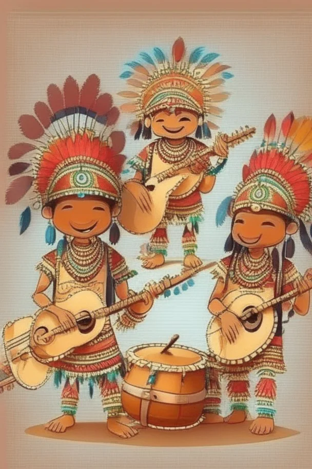 Best musical wellpaper cartoon indian feel