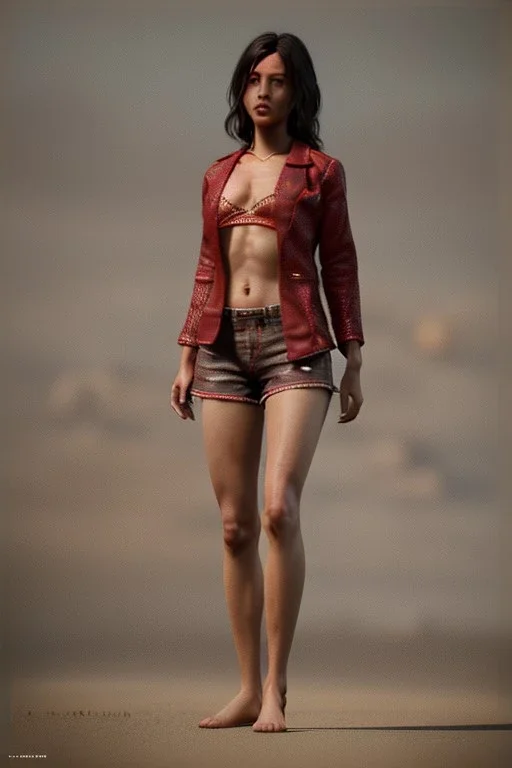 Ultra Realistic image, 25 years old brunette woman, Madrid, portrait, small stature, 1,54 cm tall, 50 kg weight, too small chest, yakuza body tattoo, vibrant color, highly detailed, art stations, concept art, smooth, unreal engine 5, god rays, ray tracing, RTX, lumen lighting, ultra detail, volumetric lighting.