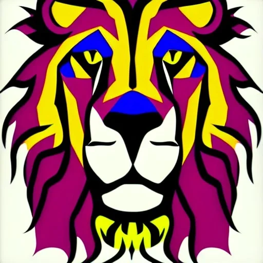 lions pop art