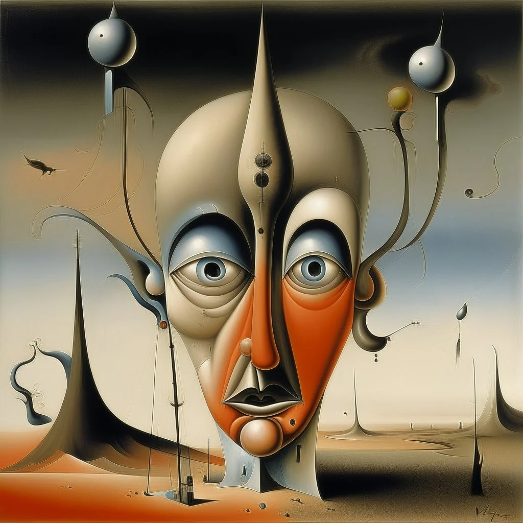 face muscles Yves Tanguy