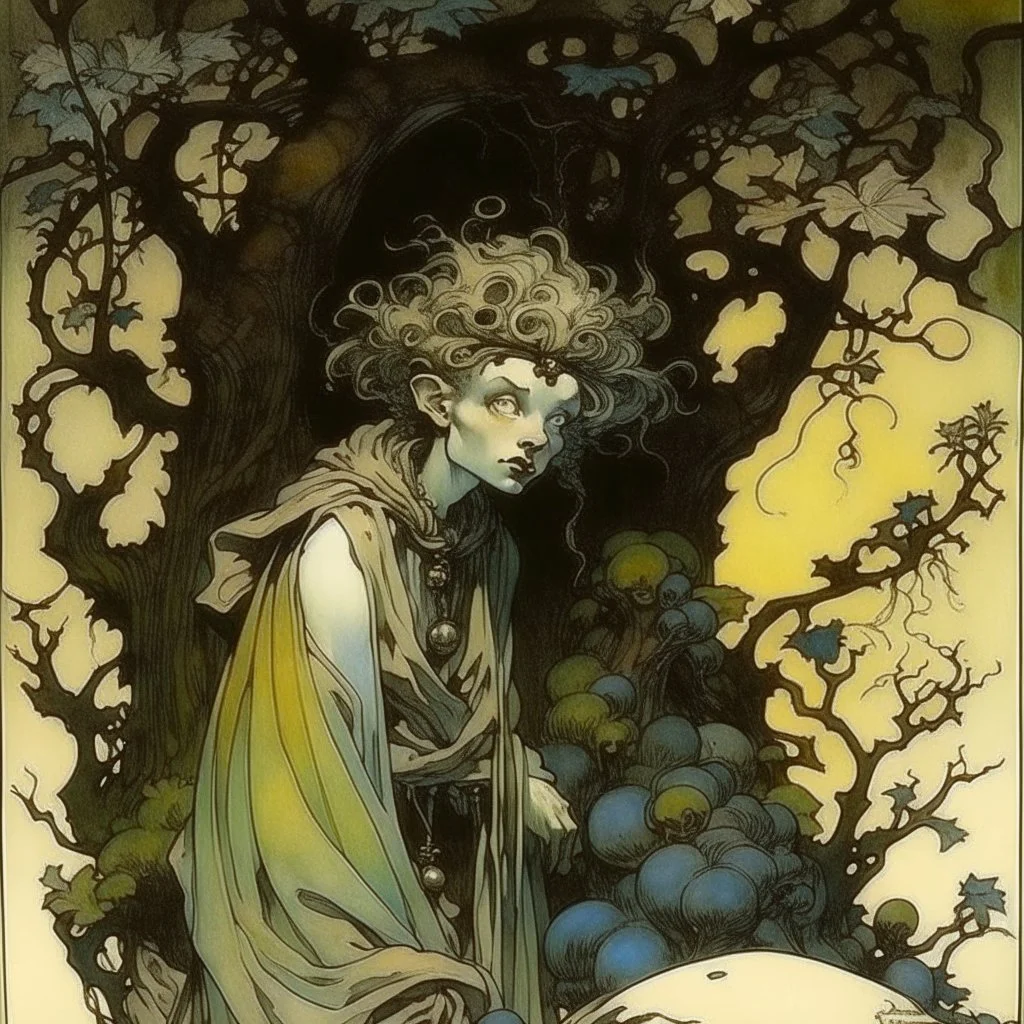 fouth dimension, Arthur Rackham