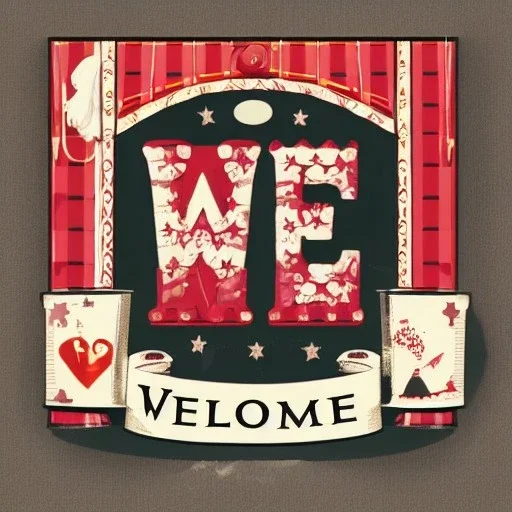 welcome circus font