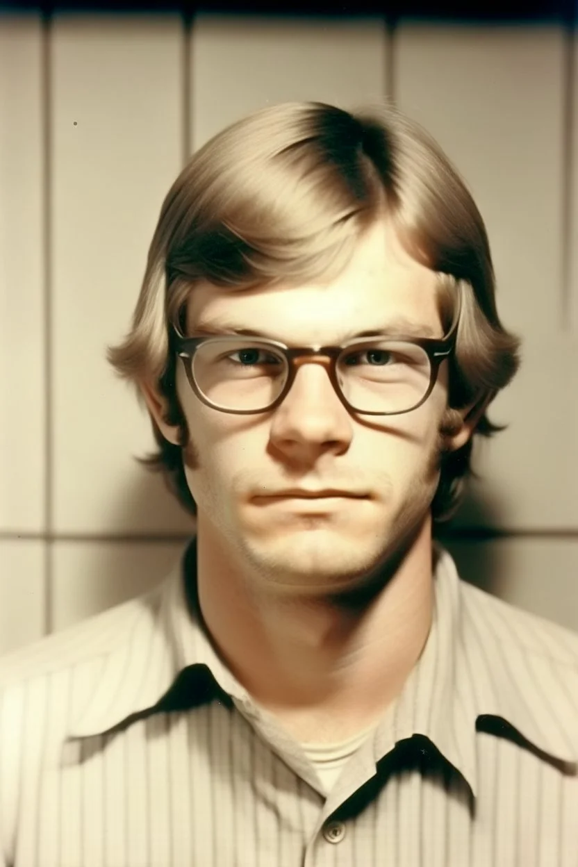 Young Dahmer mugshot sad