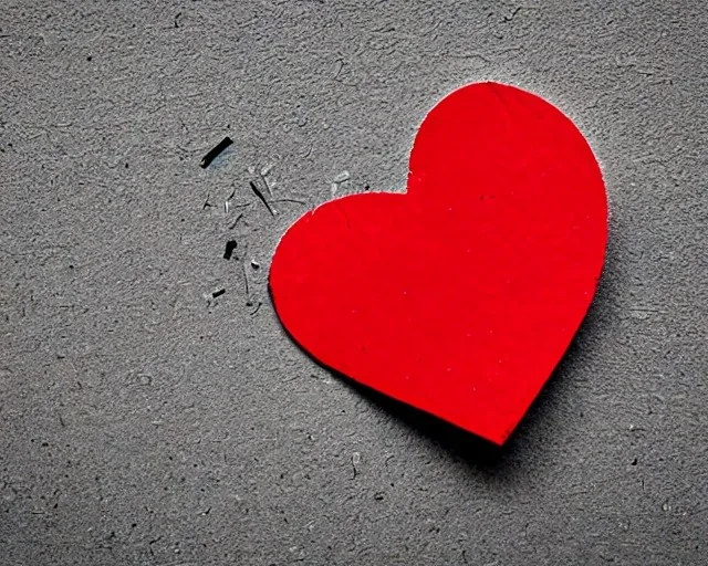 broken heart,