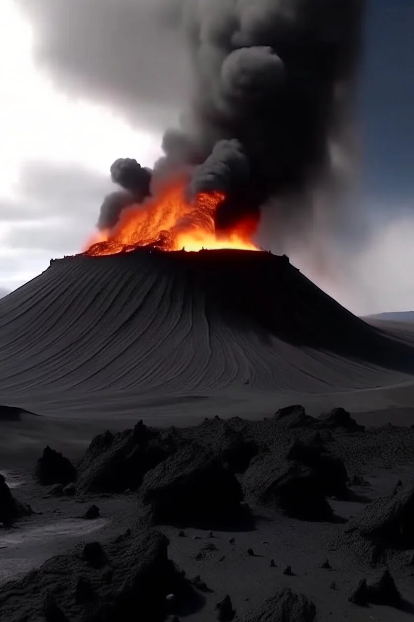 terrifying icelandic volcano demon