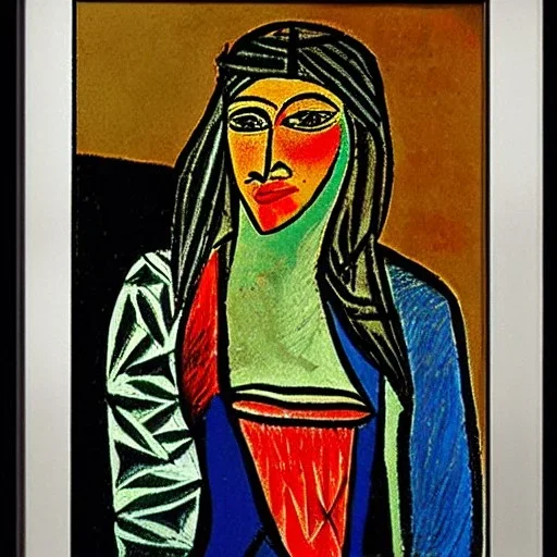  Damascus portrait by picasso