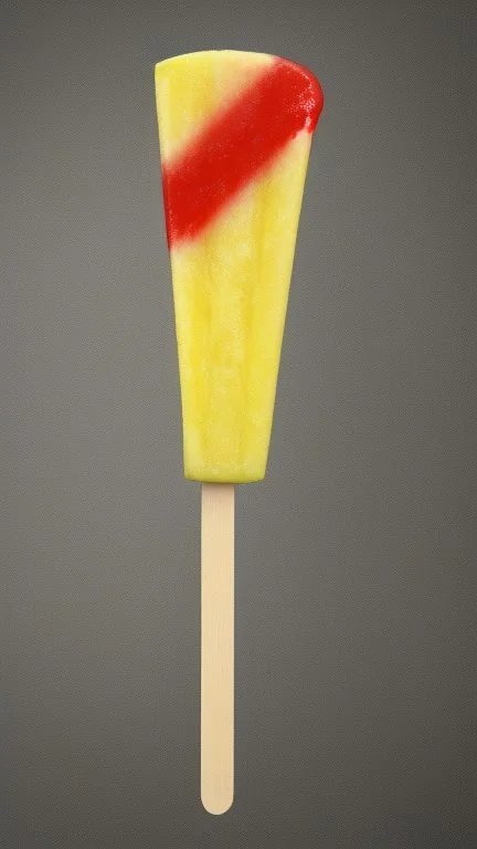 Popsicle, lick, pineapple