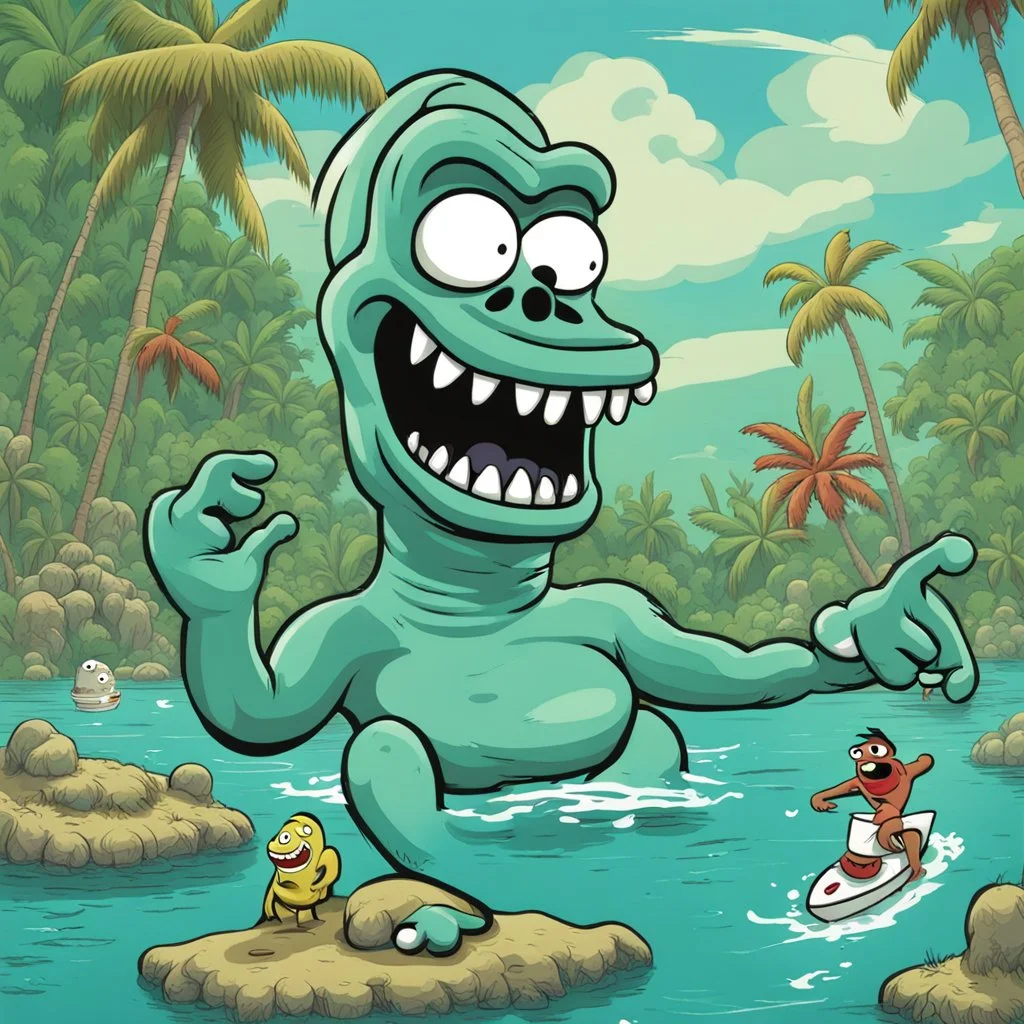 Creature from the multiracial lagoon