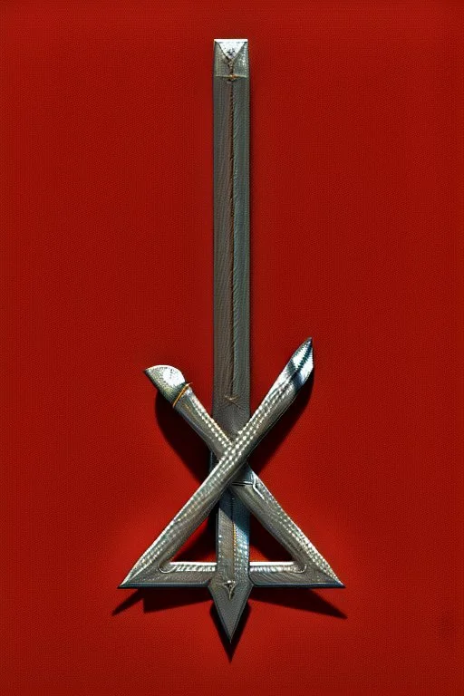 symbol of 2 spears crossed military