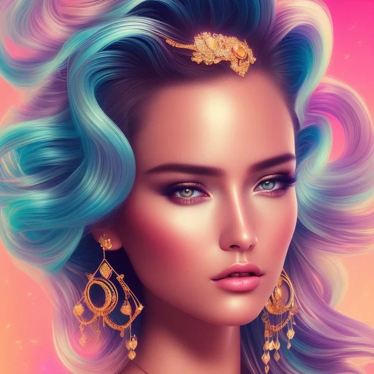 sexy, beautiful, young woman, detailed gorgeous face, vaporwave aesthetic, synthwave, colorful, psychedelic, artstation, concept art, smooth, extremely sharp detail, finely tuned detail, ultra high definition, 8 k, unreal engine 5, ultra sharp focus, illustration, art by artgerm mary dimova, jim lee, greg rutkowski and alphonse mucha