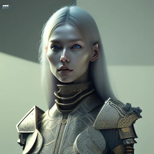 Nordic caucasian Woman samurai, cyberpunk, highly detailed, art stations, concept art, smooth, unreal engine 5, god rays, ray tracing, RTX, nanite polygons, lumen lighting, ultra detail, volumetric lighting, 3d, finely drawn, high definition, high resolution