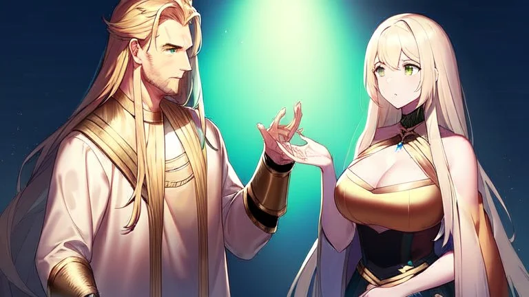 A woman who had green eyes and long blond hair that she wore in elaborate coiffures. Being known as someone at the height of fashion, prior to her disappearance, she favored wearing green and golden outfits to match her physical features.