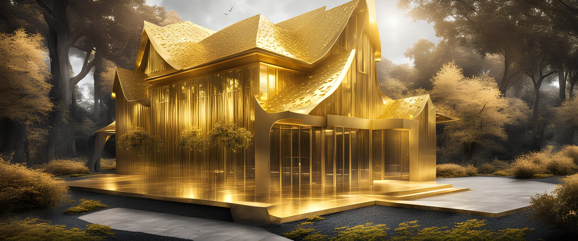 Golden house