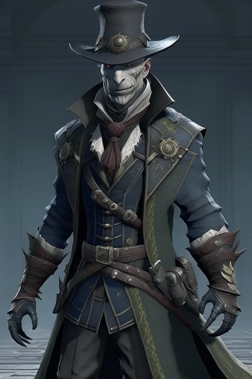 aristocratic hunter, bloodborne style