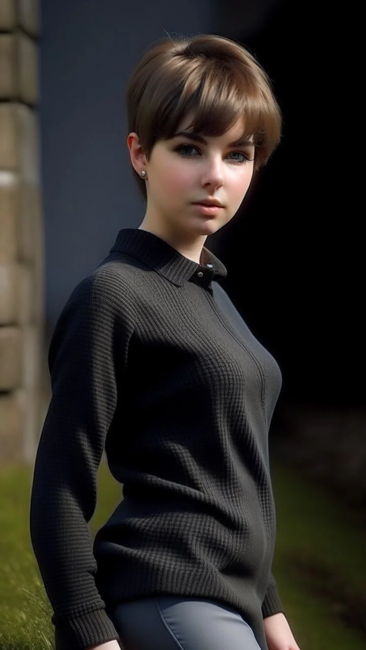 teen very short hair pretty realistic