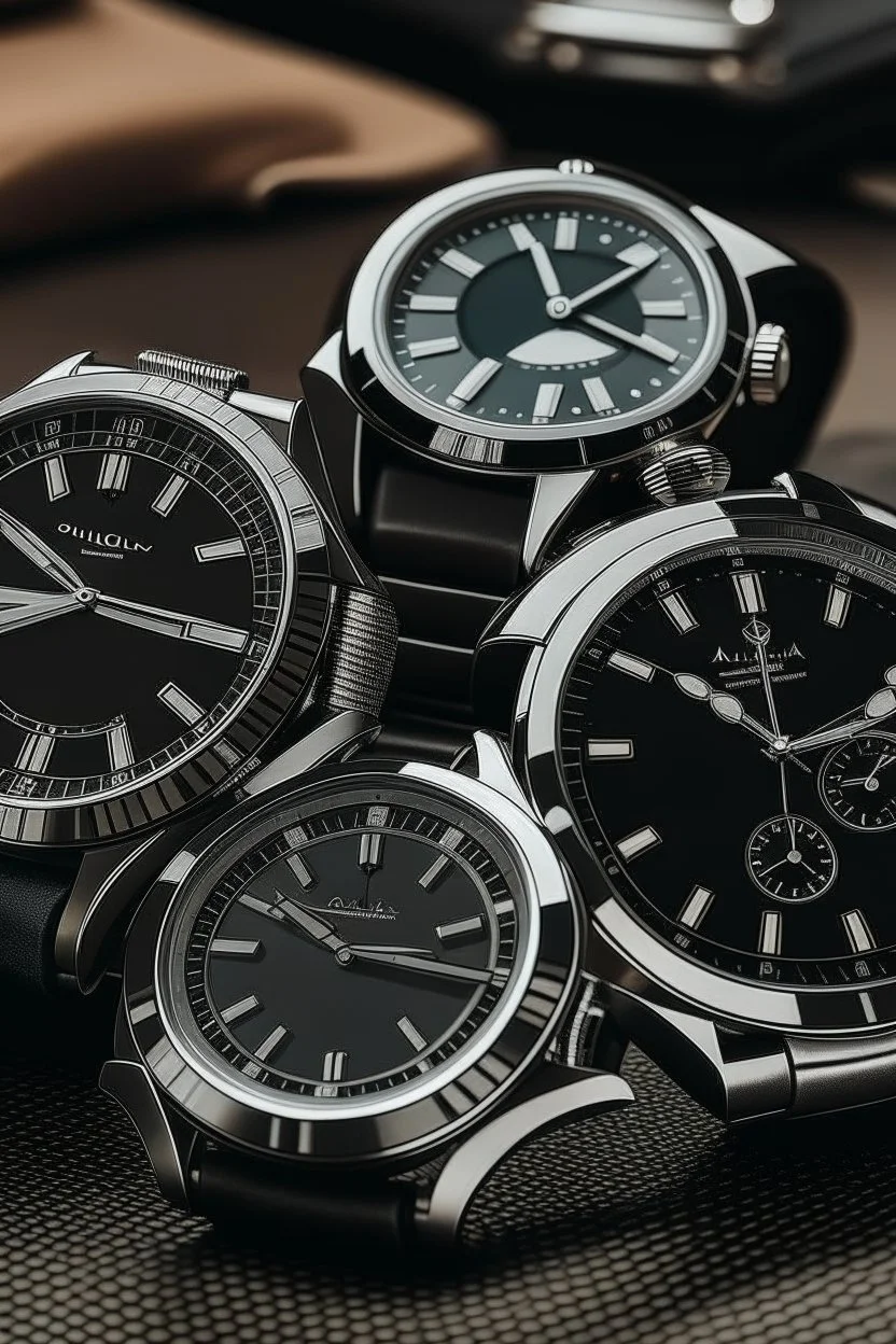 generate image of brand black owned watch companies which seem real for blog