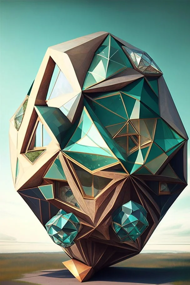 non-euclidian geometry giant jewels house