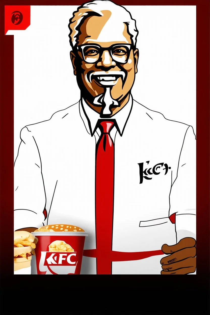 kfc schwarze männer