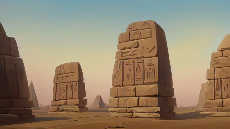 Stone megaliths of Egypt