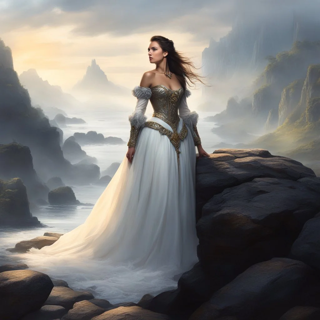 Fantasy_royalist_woman_on_rocks