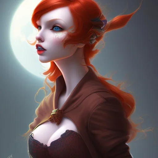 redhead witch