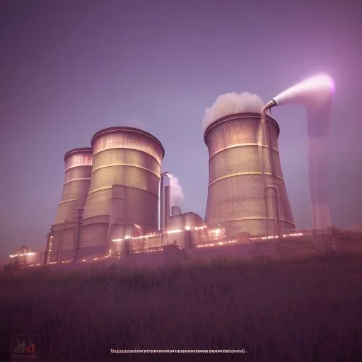 purple energy power plant