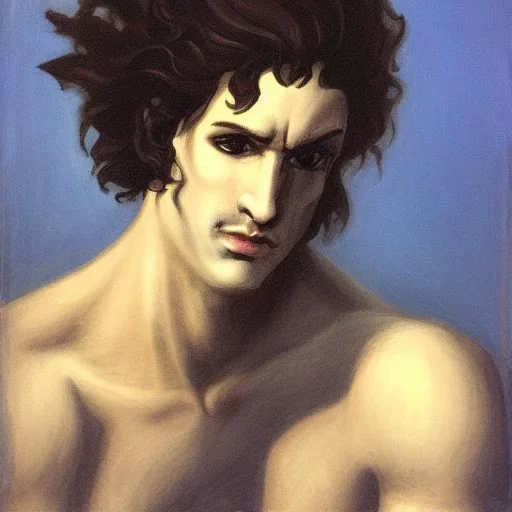 hades greek god portrait