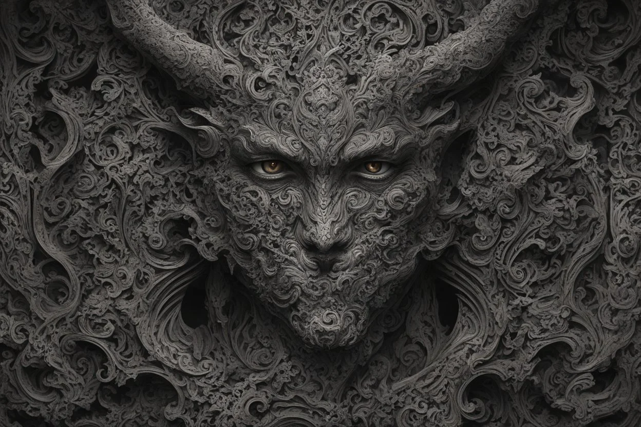 A mesmerizing and abstract portrait of Hades, the god of the underworld, using dark tones and intricate patterns to capture the enigmatic essence of the underworld's ruler, (mesmerizing and abstract portrait:1.4), (Hades, god of the underworld:1.5), (dark tones and intricate patterns:1.3), (expressive and enigmatic ambiance:1.2), inspired by abstract interpretations of classical mythology and the mysteries of the underworld, trending on ArtStation, Intricate, Sharp focus, atmospheric lighting