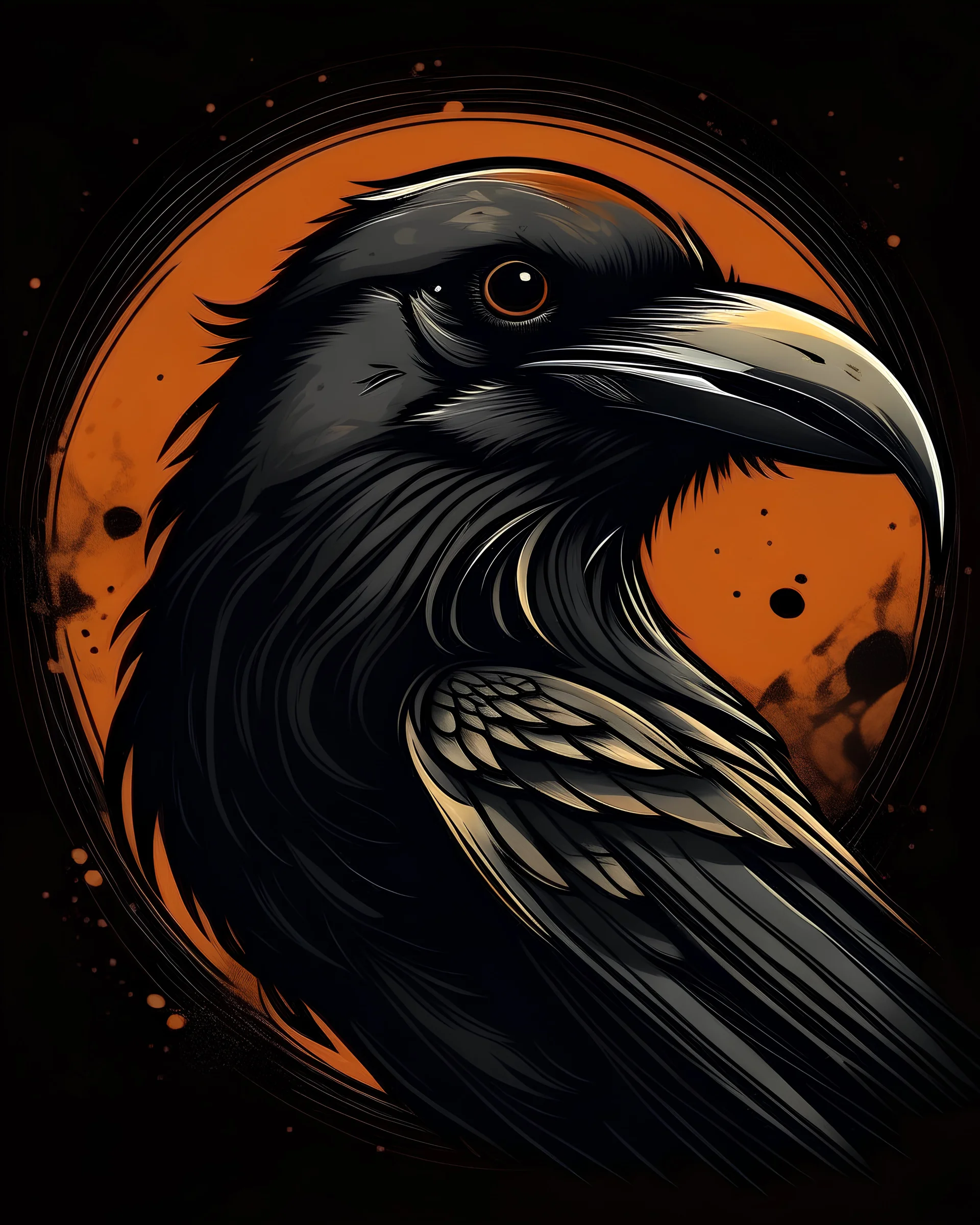 Crow Logo | Crow logo, Fantasy logo, Pet logo design