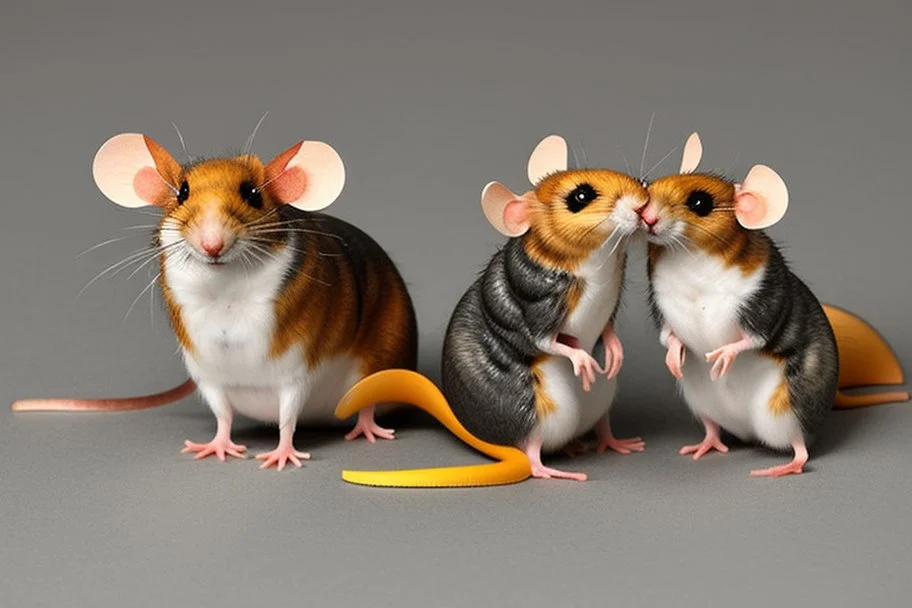 pulp-fiction taxidermy mice