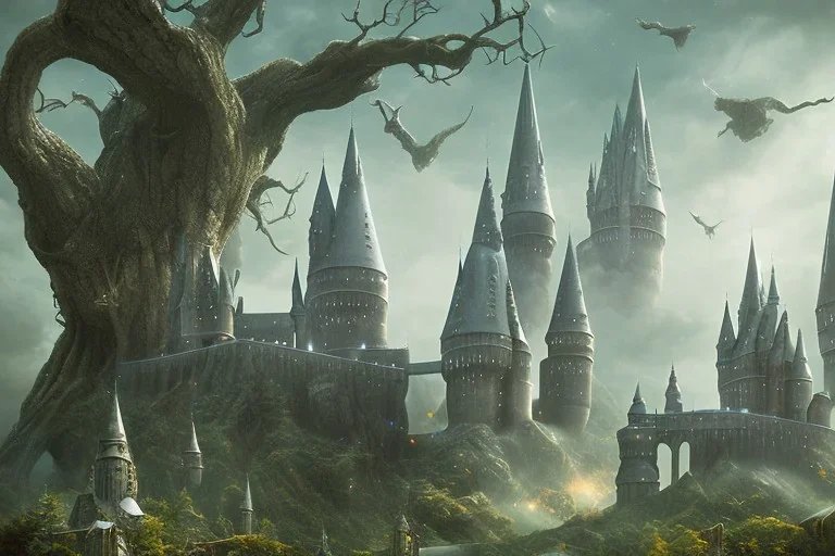 whomping willow, harry potter, hogwarts, remus lupin